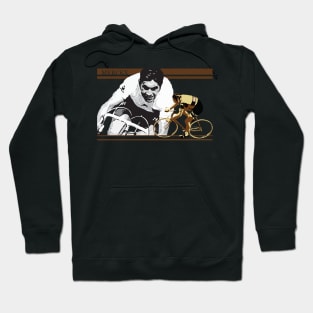 vintage poster EDDY MERCKX: the cannibal Hoodie